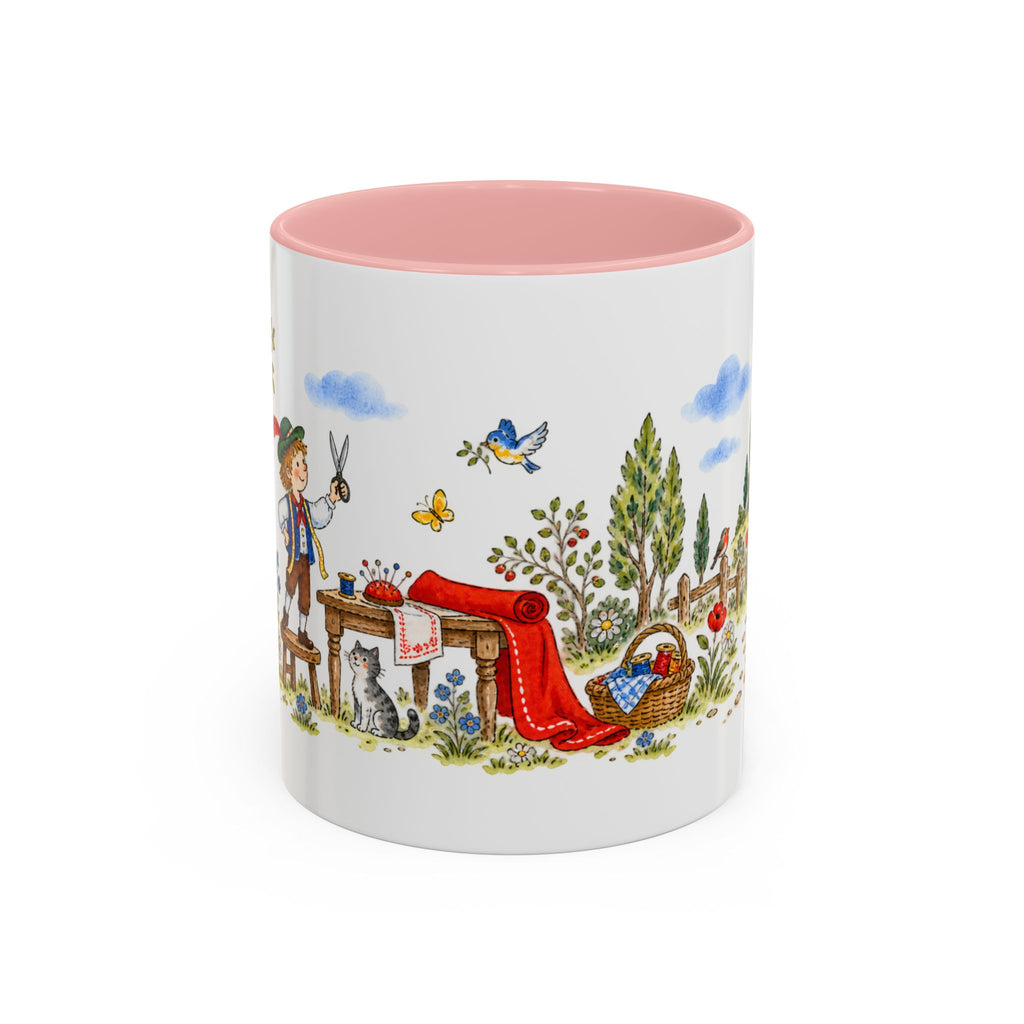 The Brave Little Tailor Mug | Storybook Fairy Tale Accent Coffee Mug | EveryLegend