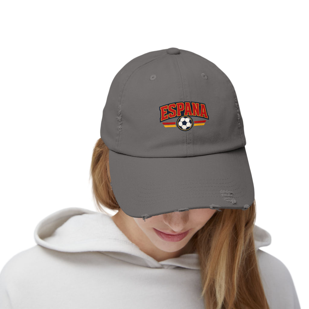 Spain Soccer Fan Hat | Spain Fan Cap | Espana Soccer Supporter Cap