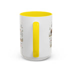 Badlands National Park Coffee Mug | South Dakota Prairie Fossil Hiking Gift | Accent Color Ceramic 11oz 15oz