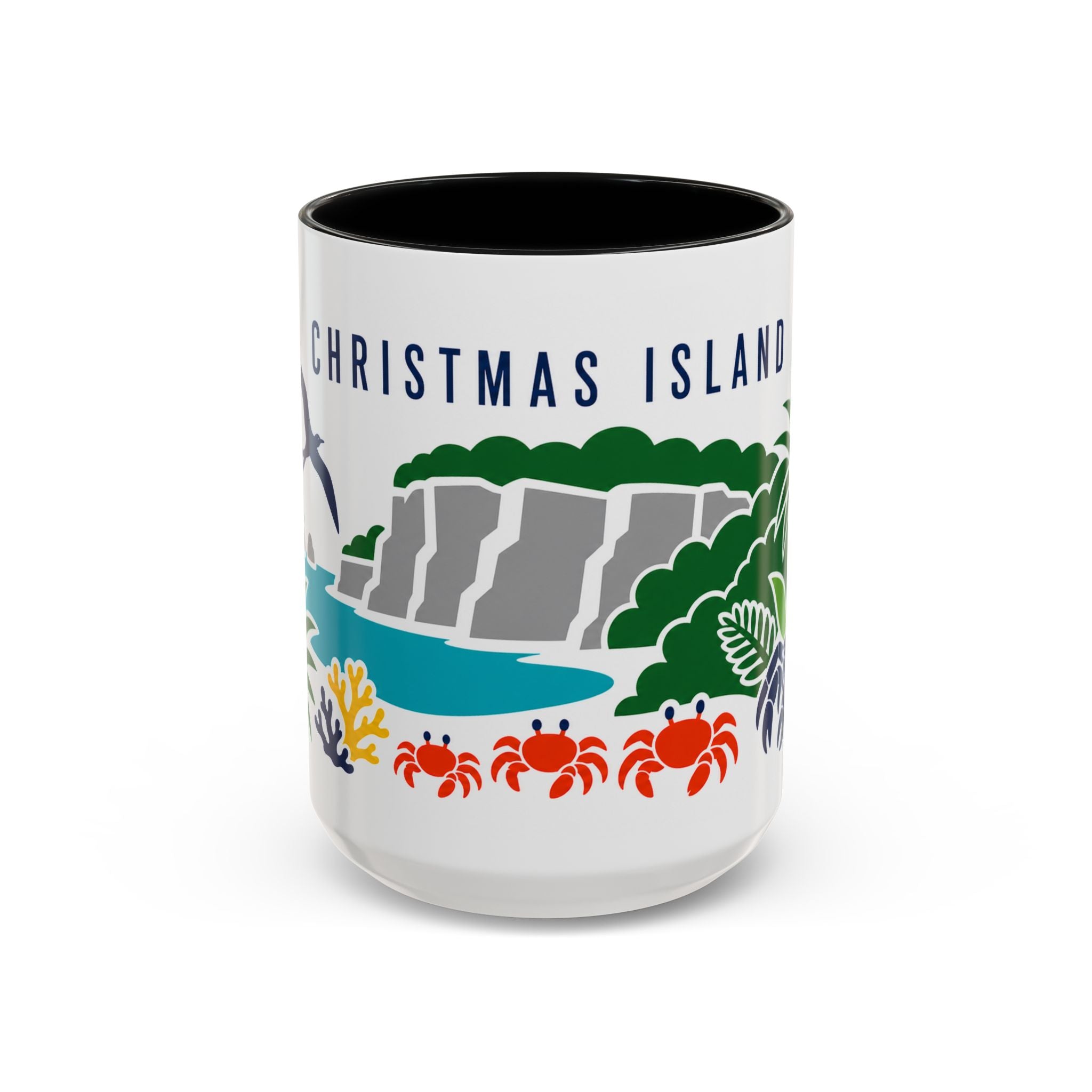 Christmas Island Coffee Mug | Travel Souvenir Accent Mug | Country Gift Ceramic Cup 11oz 15oz
