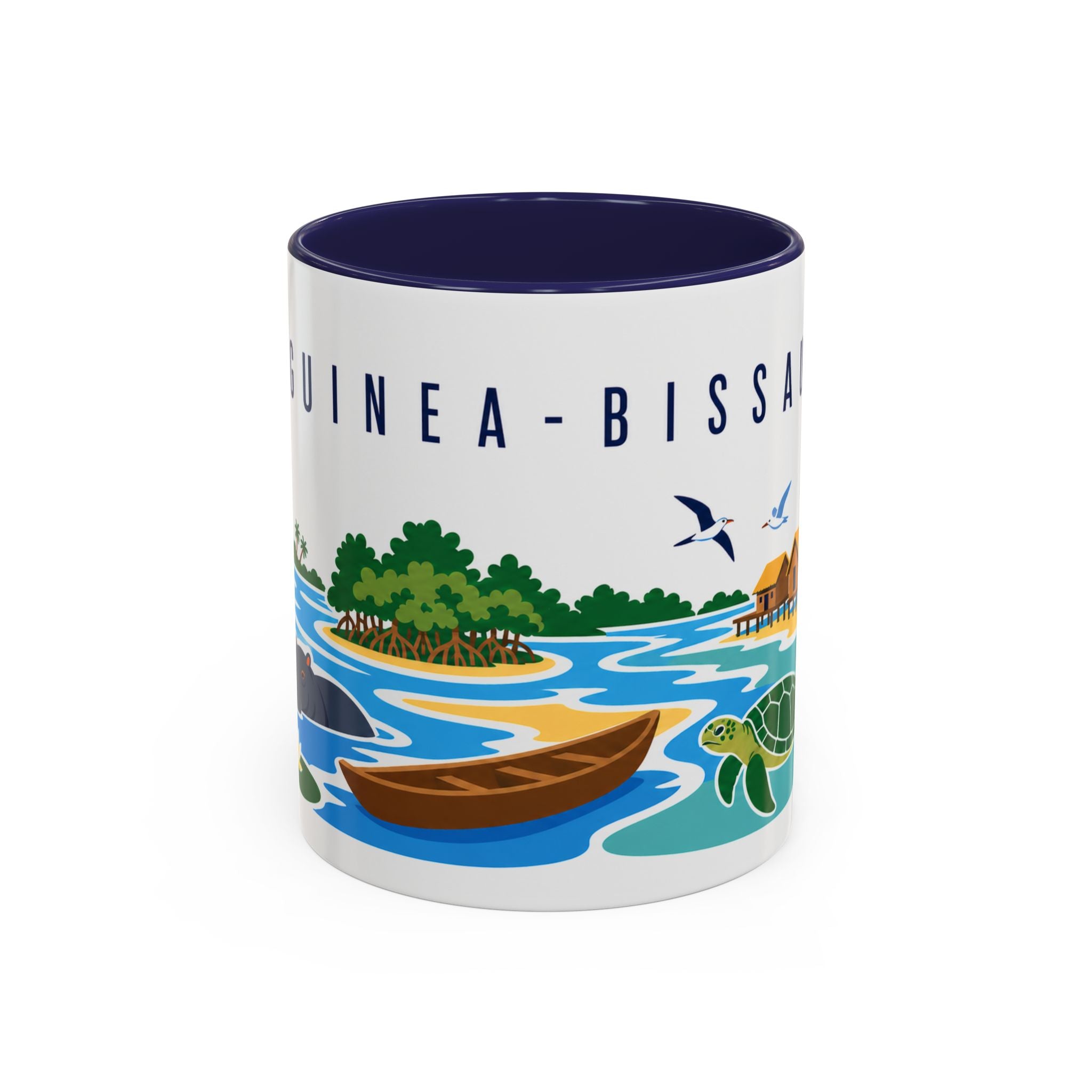 Guinea-Bissau Coffee Mug | Travel Souvenir Accent Mug | Country Gift Ceramic Cup 11oz 15oz