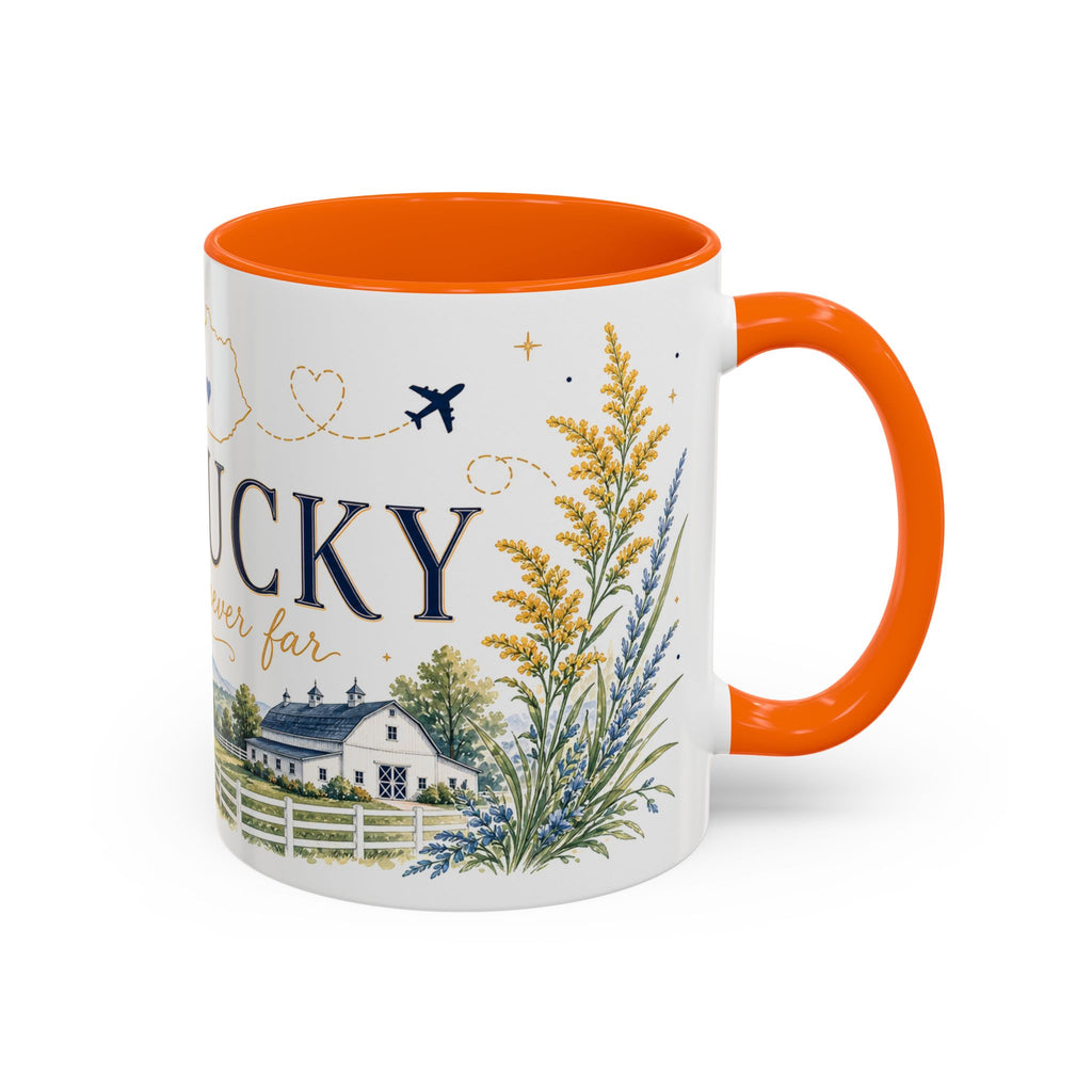 Kentucky Home State Mug | Moving Away Gift | Long Distance Friendship Coffee Cup | 11oz 15oz Accent Mug