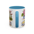 Singapore Illustrated Travel Mug | City Souvenir Accent Coffee Mug | 11oz 15oz Ceramic Cup