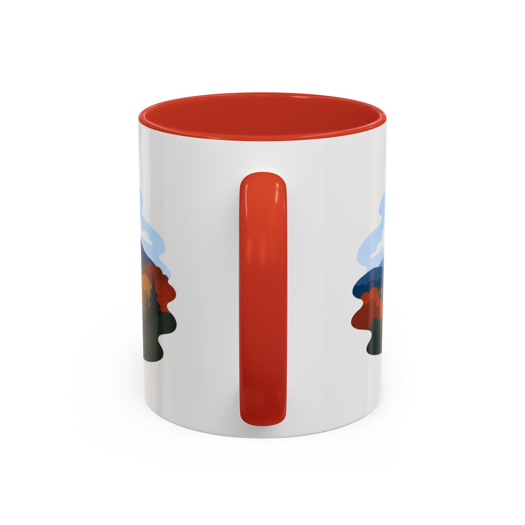 Shenandoah National Park Coffee Mug | Solid Color Block Park Souvenir | 11oz 15oz Accent Mug
