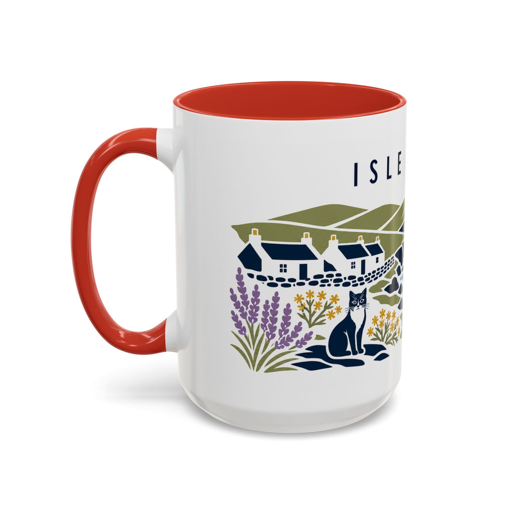 Isle of Man Coffee Mug | Travel Souvenir Accent Mug | Country Gift Ceramic Cup 11oz 15oz