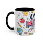 One in a Melon Coffee Mug | Sweetest Teacher Appreciation Gift | Accent Color Ceramic 11oz 15oz