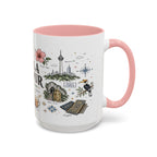 Kuala Lumpur Coffee Mug | Malaysia Souvenir Travel Gift | Accent Color Ceramic 11oz 15oz