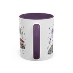 Mexico City Coffee Mug | Mexico Souvenir Travel Gift | Accent Color Ceramic 11oz 15oz