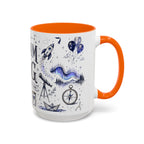 Dream Big Coffee Mug | Class of 2026 Graduation Gift | Accent Color Ceramic 11oz 15oz