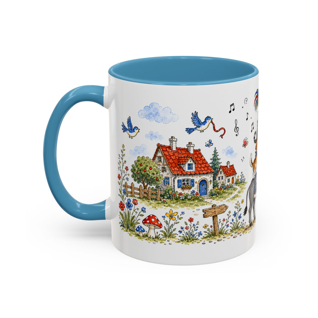 Bremen Town Musicians Mug | Storybook Accent Coffee Mug | EveryLegend