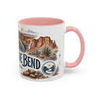 Horseshoe Bend Mug, Arizona Travel Souvenir, Bucket List Gift, Accent Ceramic Coffee Mug 11oz 15oz