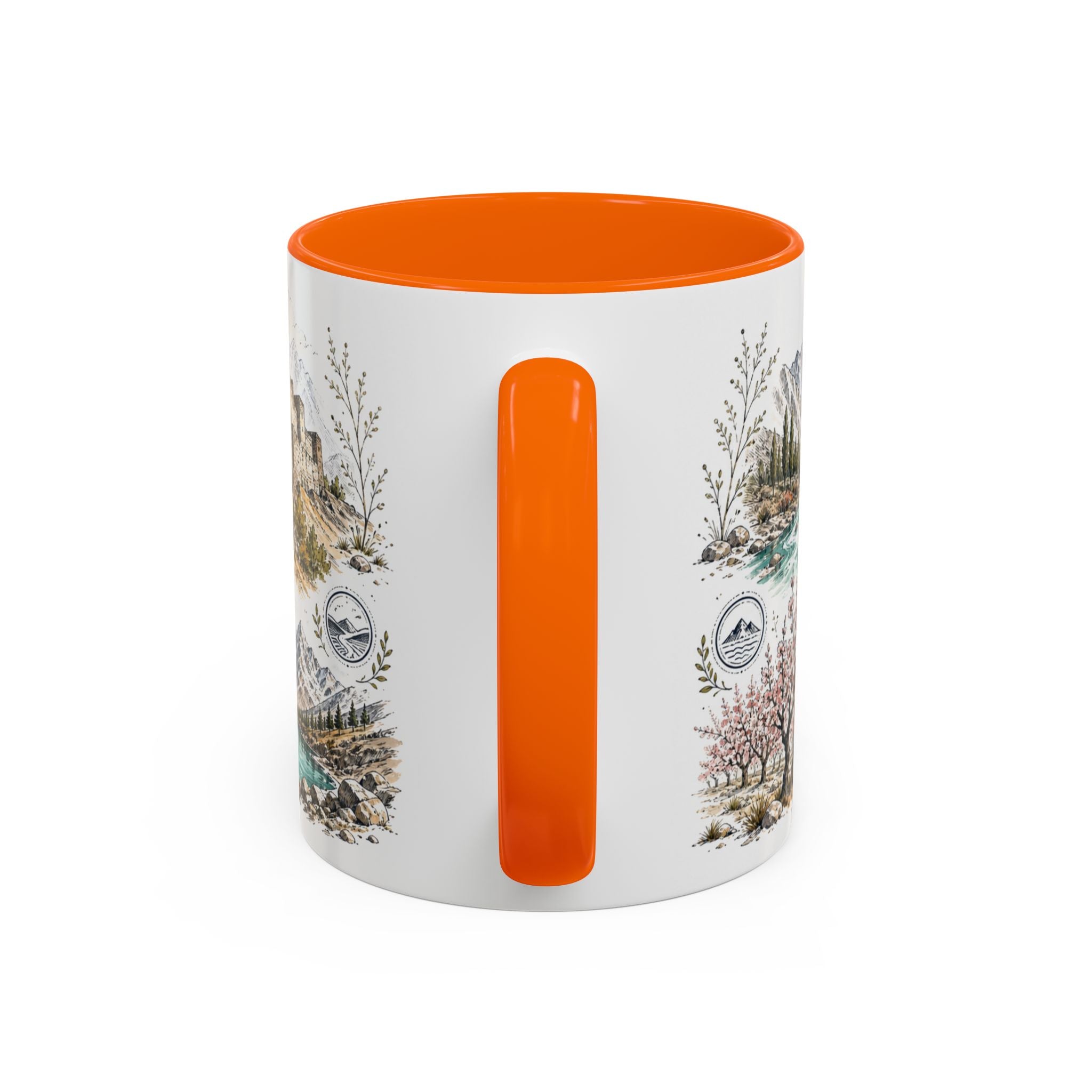 Skardu Valley Mug, Pakistan Travel Souvenir, Bucket List Gift, Accent Ceramic Coffee Mug 11oz 15oz