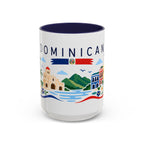 Dominican Republic Coffee Mug | Travel Souvenir Accent Mug | Country Gift Ceramic Cup 11oz 15oz