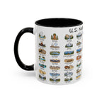 63 National Parks Mug | U.S. Parks Coffee Cup | Park Bucket List Gift | Road Trip Hiking Camping Souvenir