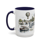 Loire Valley Mug, France Travel Souvenir, Bucket List Gift, Accent Ceramic Coffee Mug 11oz 15oz