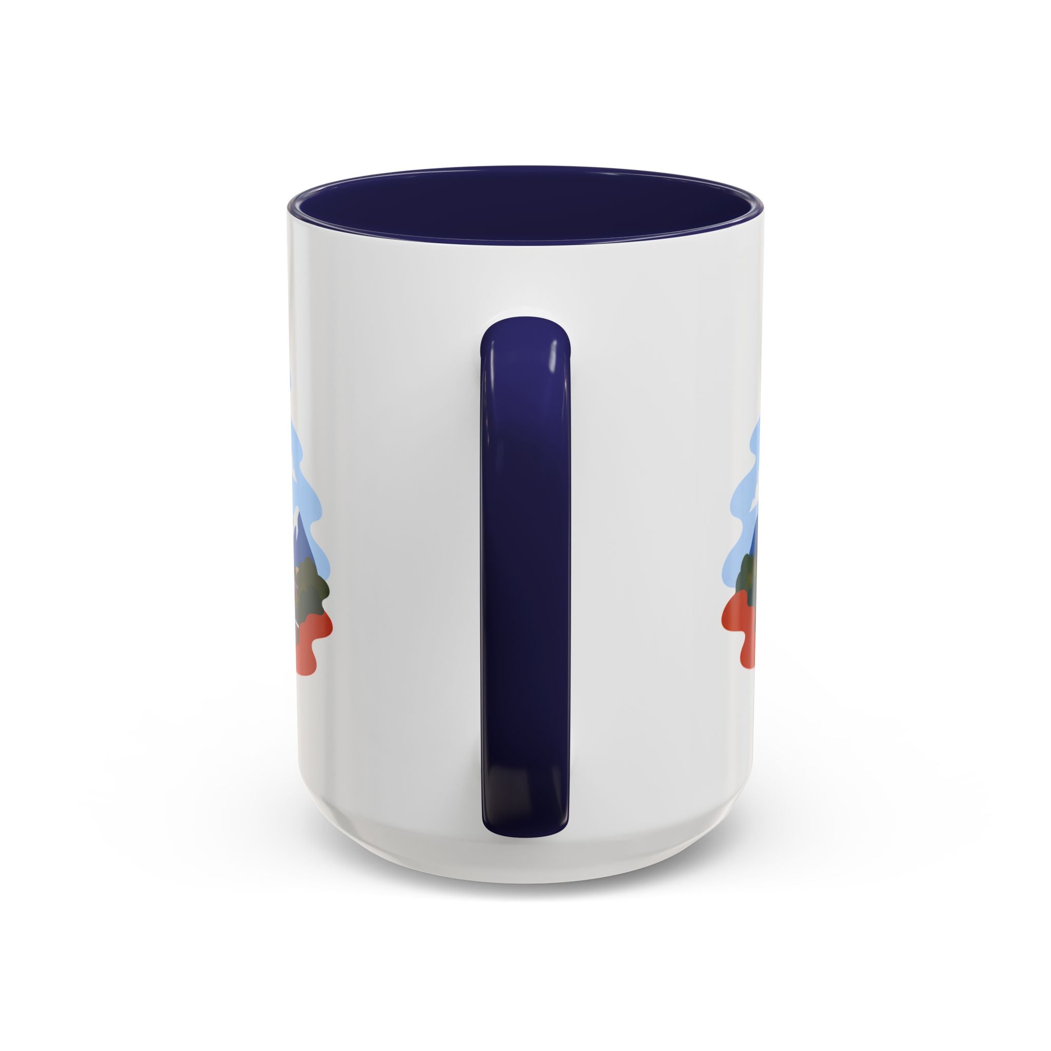 Lofoten Islands Coffee Mug | Travel Destination Souvenir Gift | Accent Color Ceramic 11oz 15oz