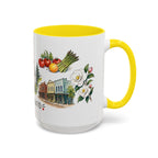 Sacramento Illustrated Travel Mug | City Souvenir Accent Coffee Mug | 11oz 15oz Ceramic Cup