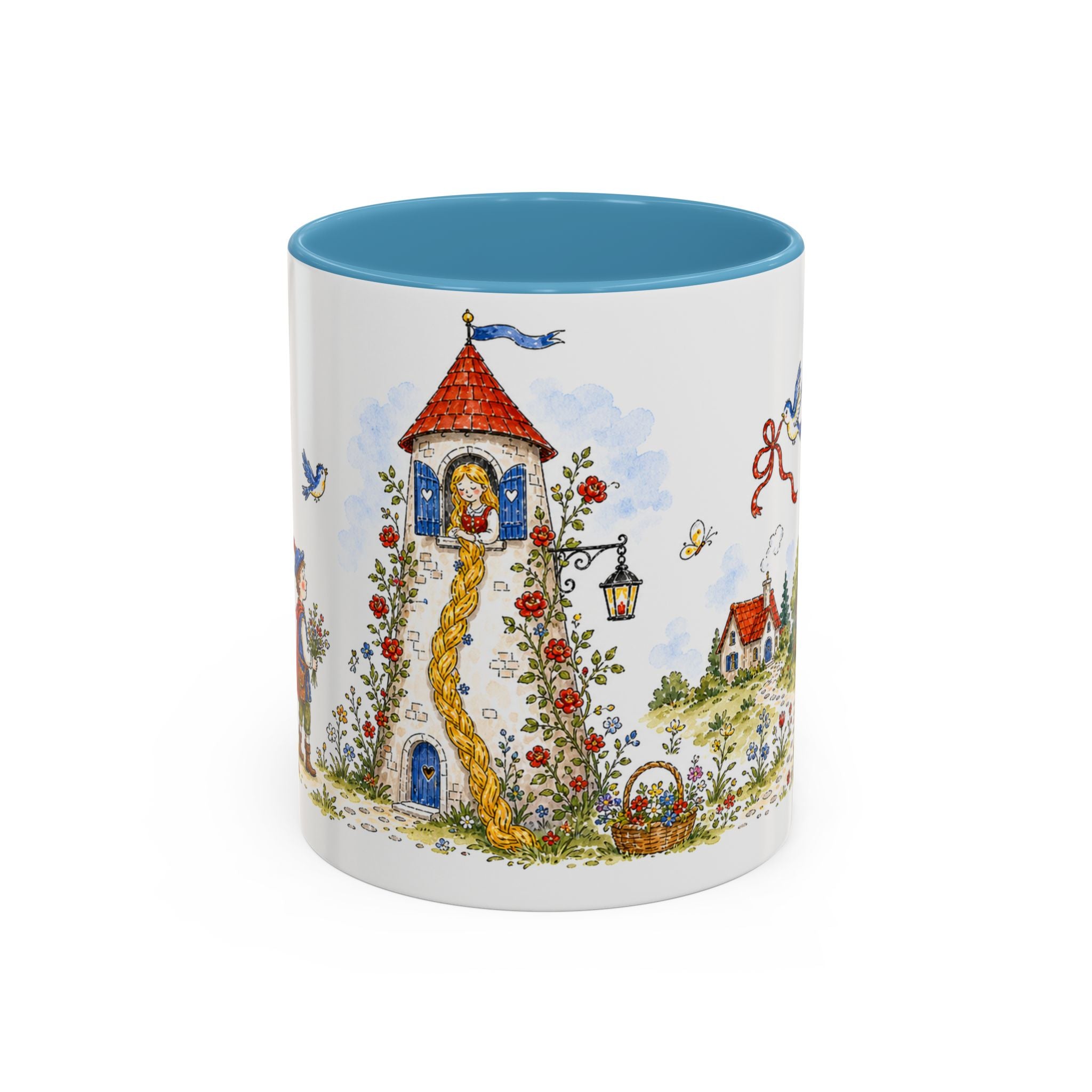 Rapunzel Mug | Tower Storybook Fairy Tale Accent Coffee Mug | EveryLegend