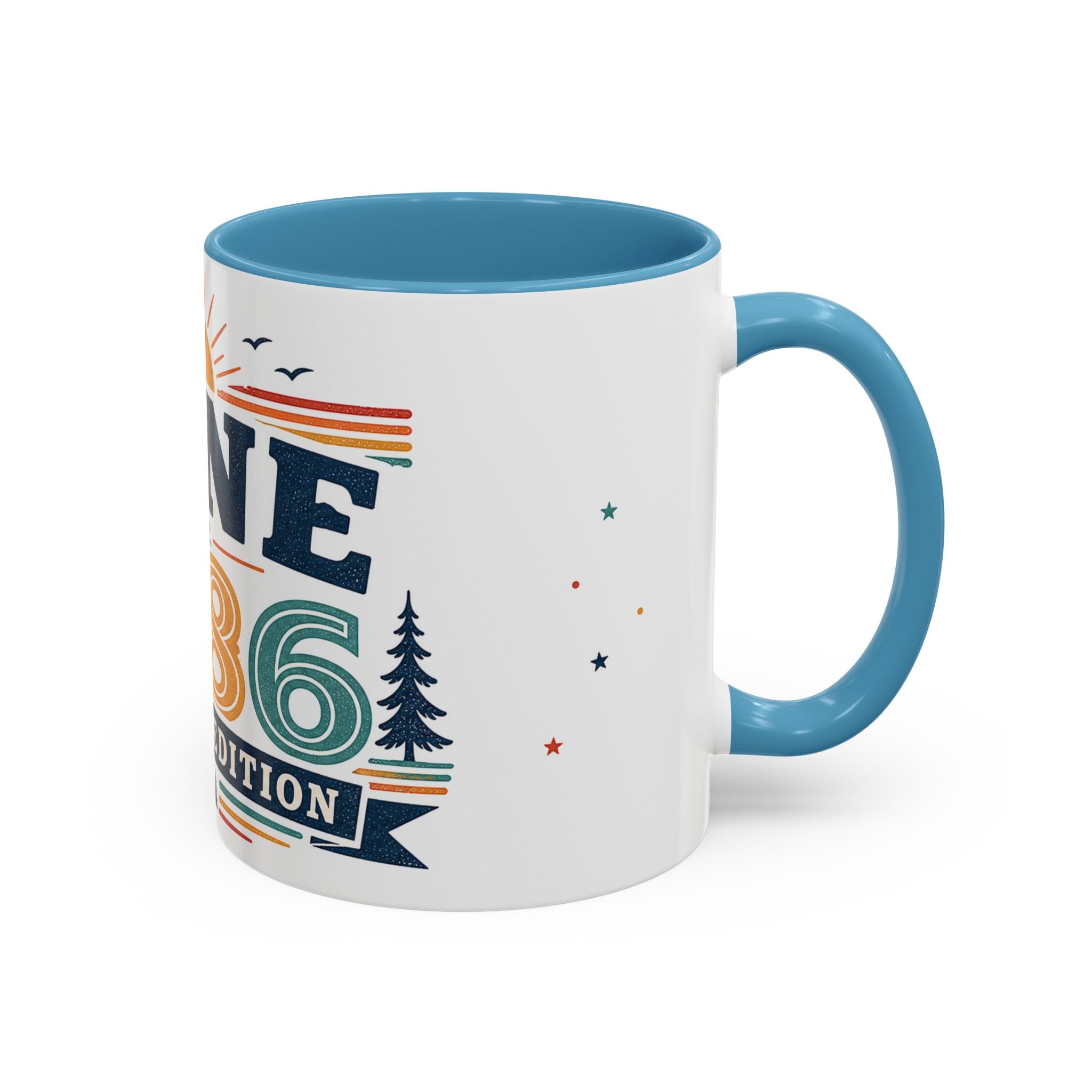 Custom Retro Birthday Mug | Personalized Month Year Gift (11oz 15oz)