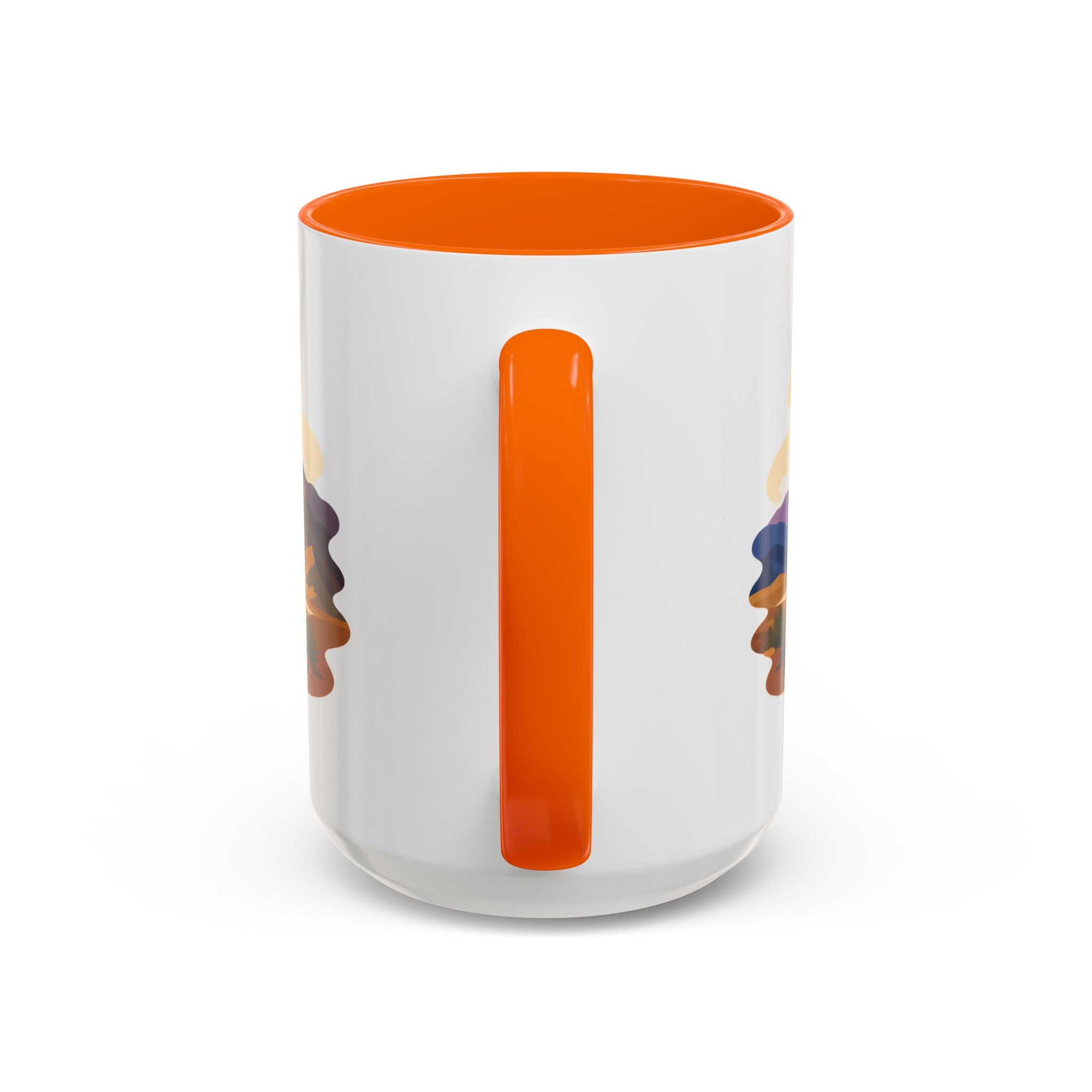 Death Valley National Park Coffee Mug | Solid Color Block Park Souvenir | 11oz 15oz Accent Mug