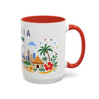 Nigeria Coffee Mug | Travel Souvenir Accent Mug | Country Gift Ceramic Cup 11oz 15oz