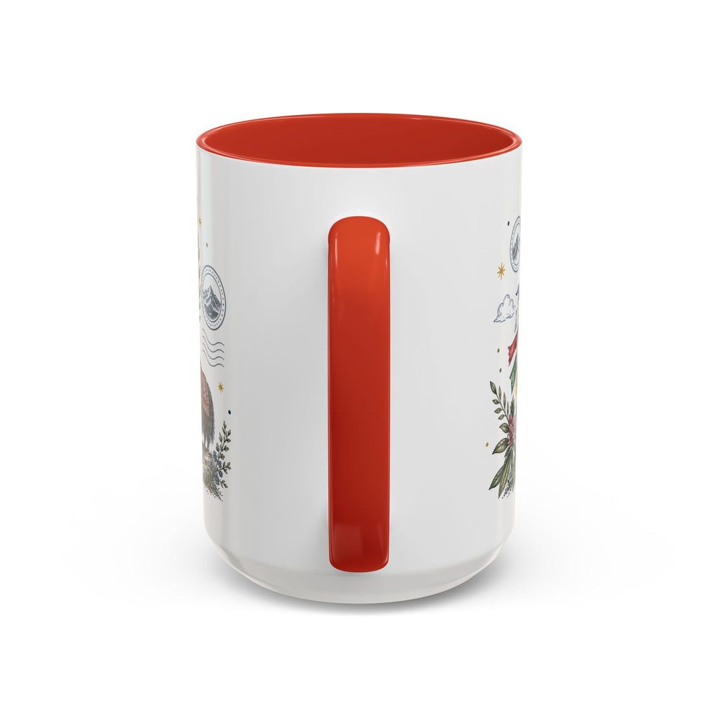 Himalaya Coffee Mug | Travel Destination Souvenir Gift | Accent Color Ceramic 11oz 15oz