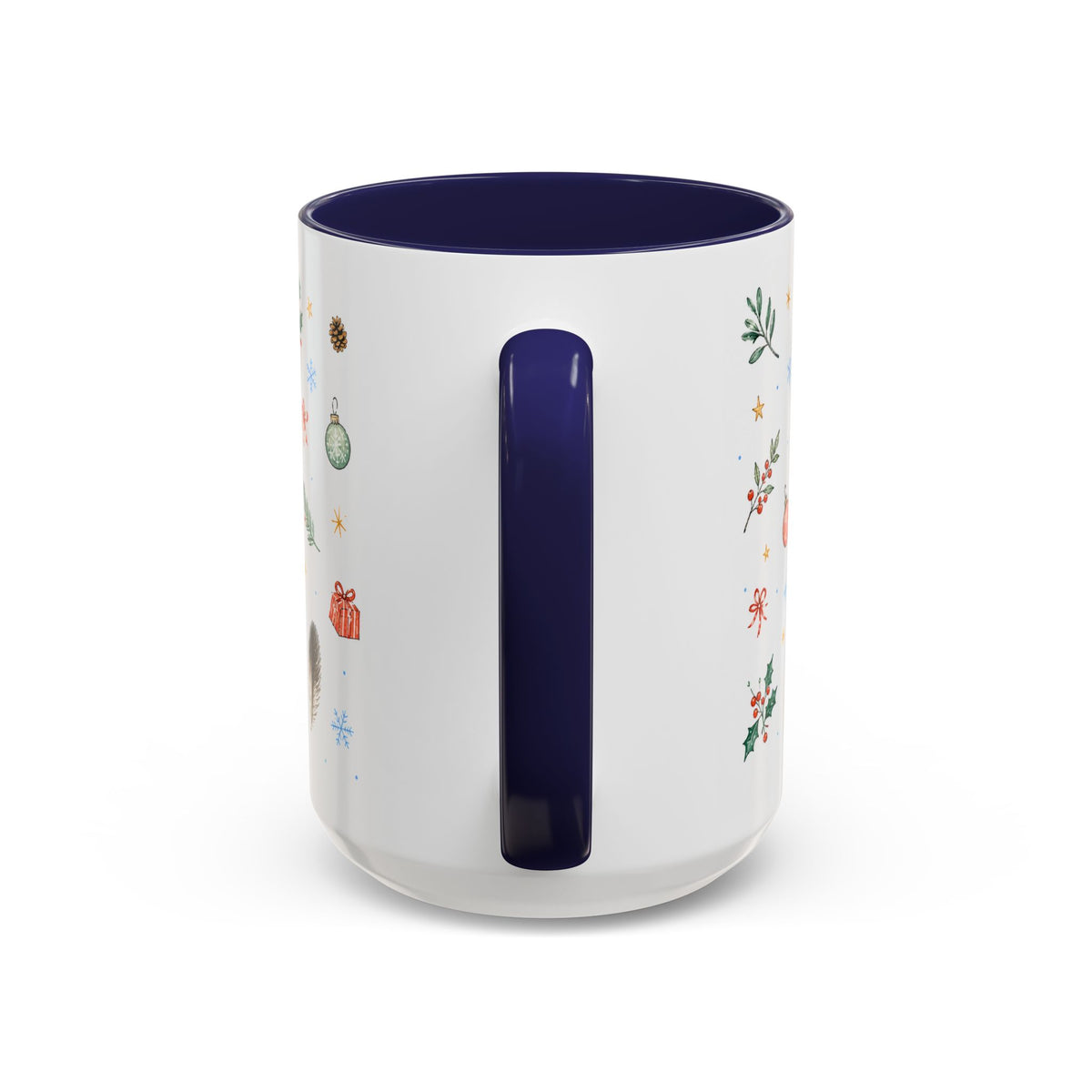 Galapagos Islands Christmas Mug | Watercolor Travel Souvenir | Holiday Gift | Accent Ceramic Coffee Cup 11oz 15oz