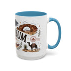 Wadi Rum Coffee Mug | Travel Destination Souvenir Gift | Accent Color Ceramic 11oz 15oz