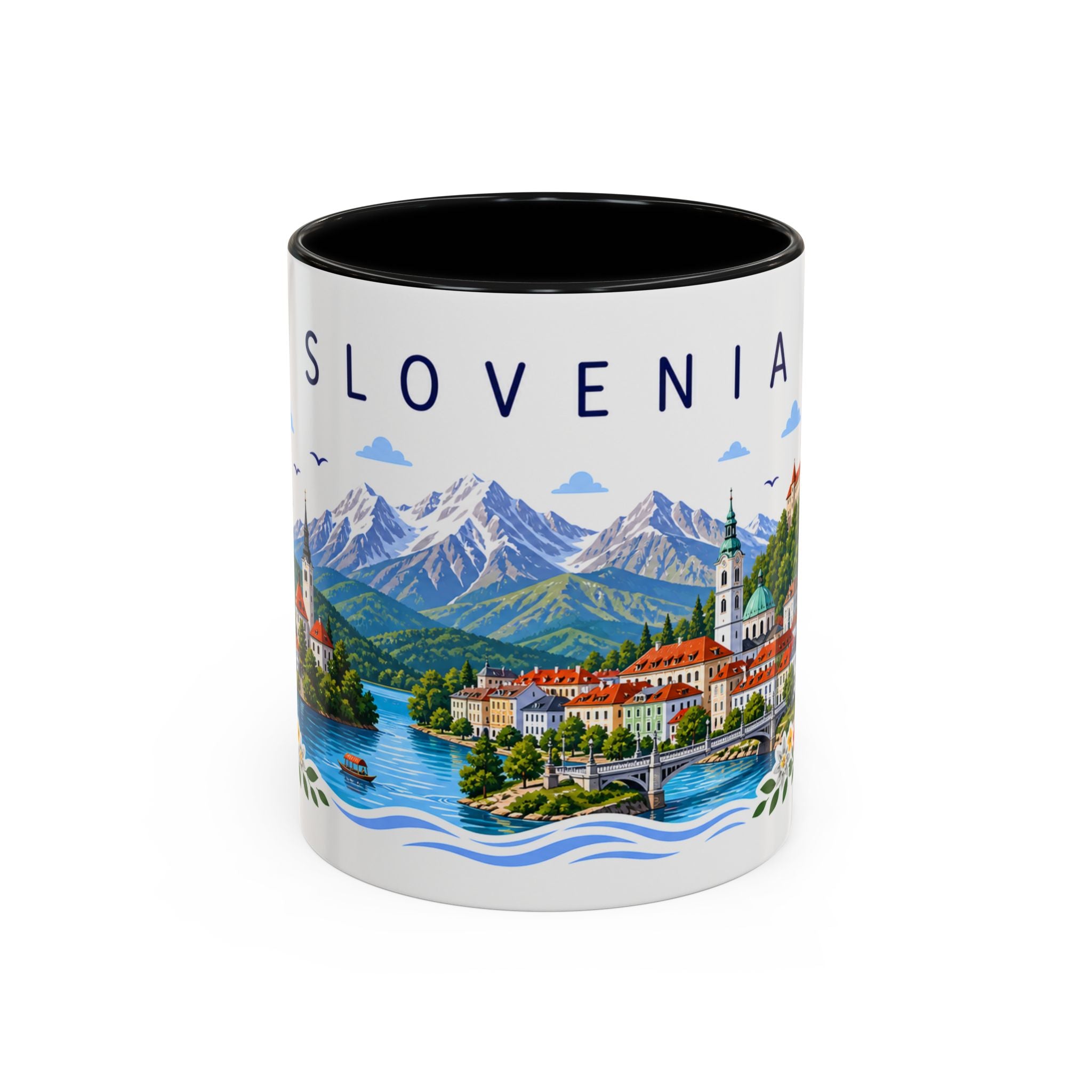 Slovenia Coffee Mug | Travel Souvenir Accent Mug | Place Gift Ceramic Cup 11oz 15oz