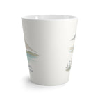 Lake Clark National Park Latte Mug | Pastel Watercolor Nature Coffee Cup | 12 oz Travel Souvenir Gift