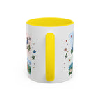 Taipei Coffee Mug | Postage Stamp Collage Mug | Travel Souvenir Accent Cup 11oz 15oz