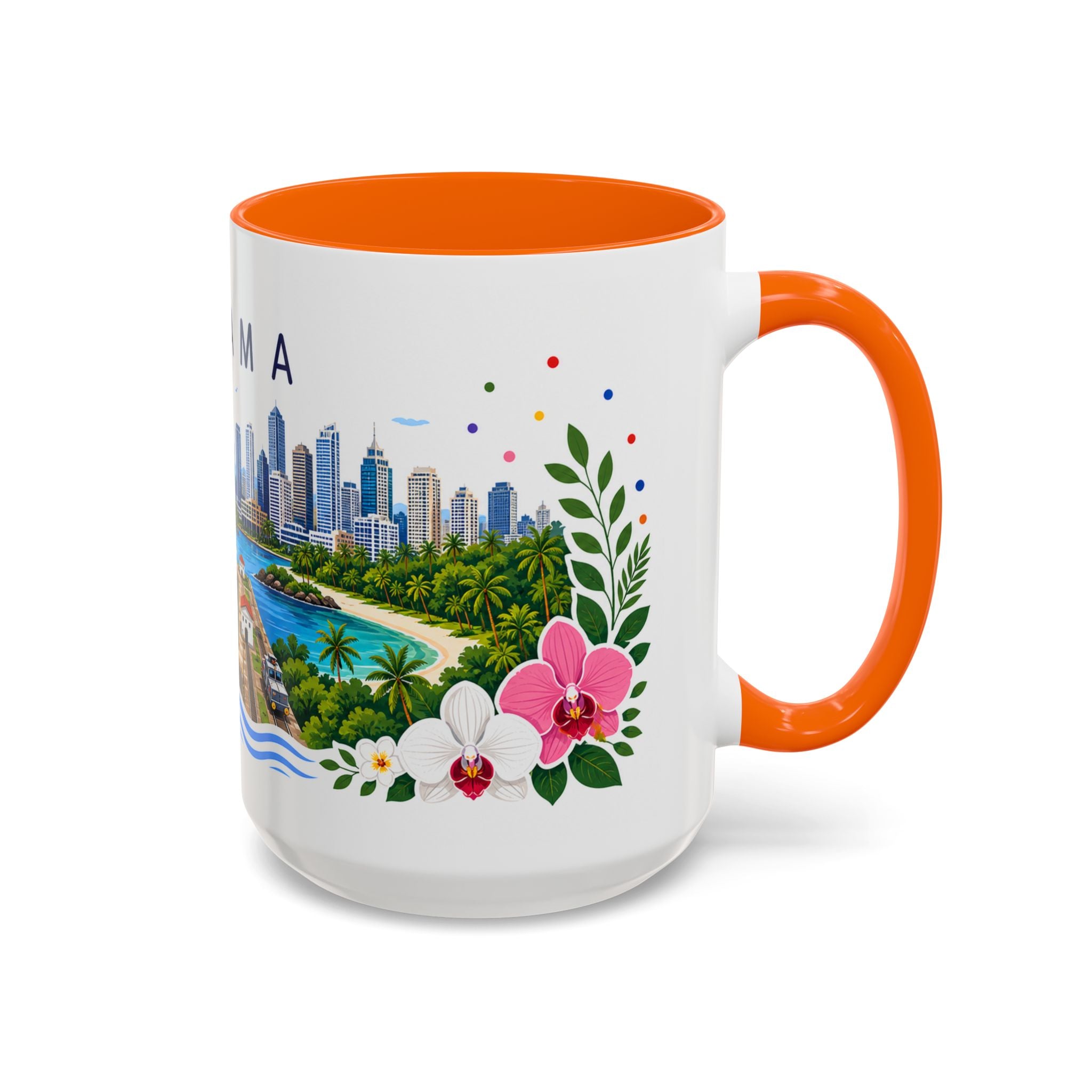 Panama Coffee Mug | Travel Souvenir Accent Mug | Place Gift Ceramic Cup 11oz 15oz