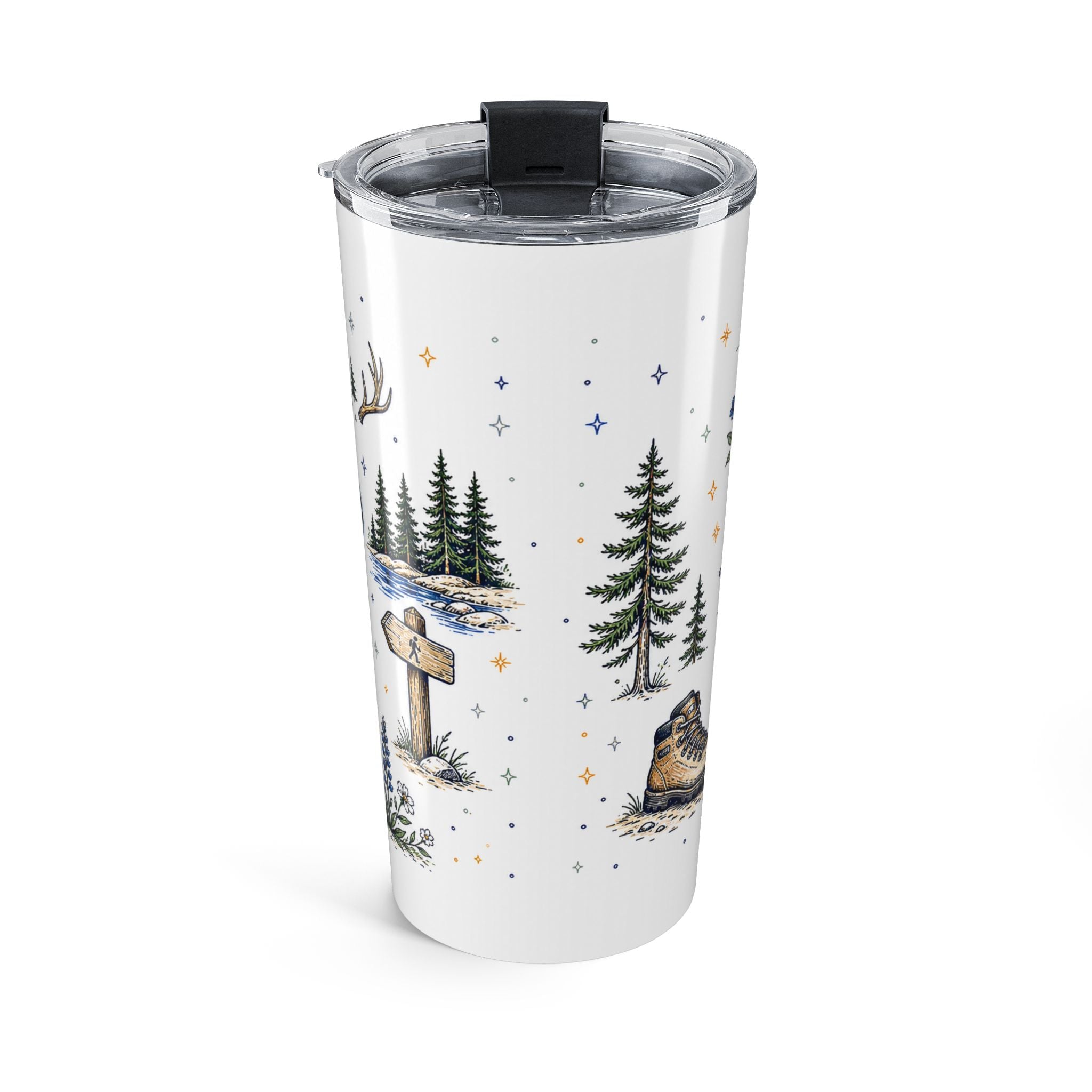 Grand Teton National Park 20oz Tumbler | Wyoming Mountain Gift | Insulated Stainless Steel Travel Cup
