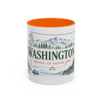 Washington State Map Mug | Moving Away, Homesick, Long Distance Friendship Gift