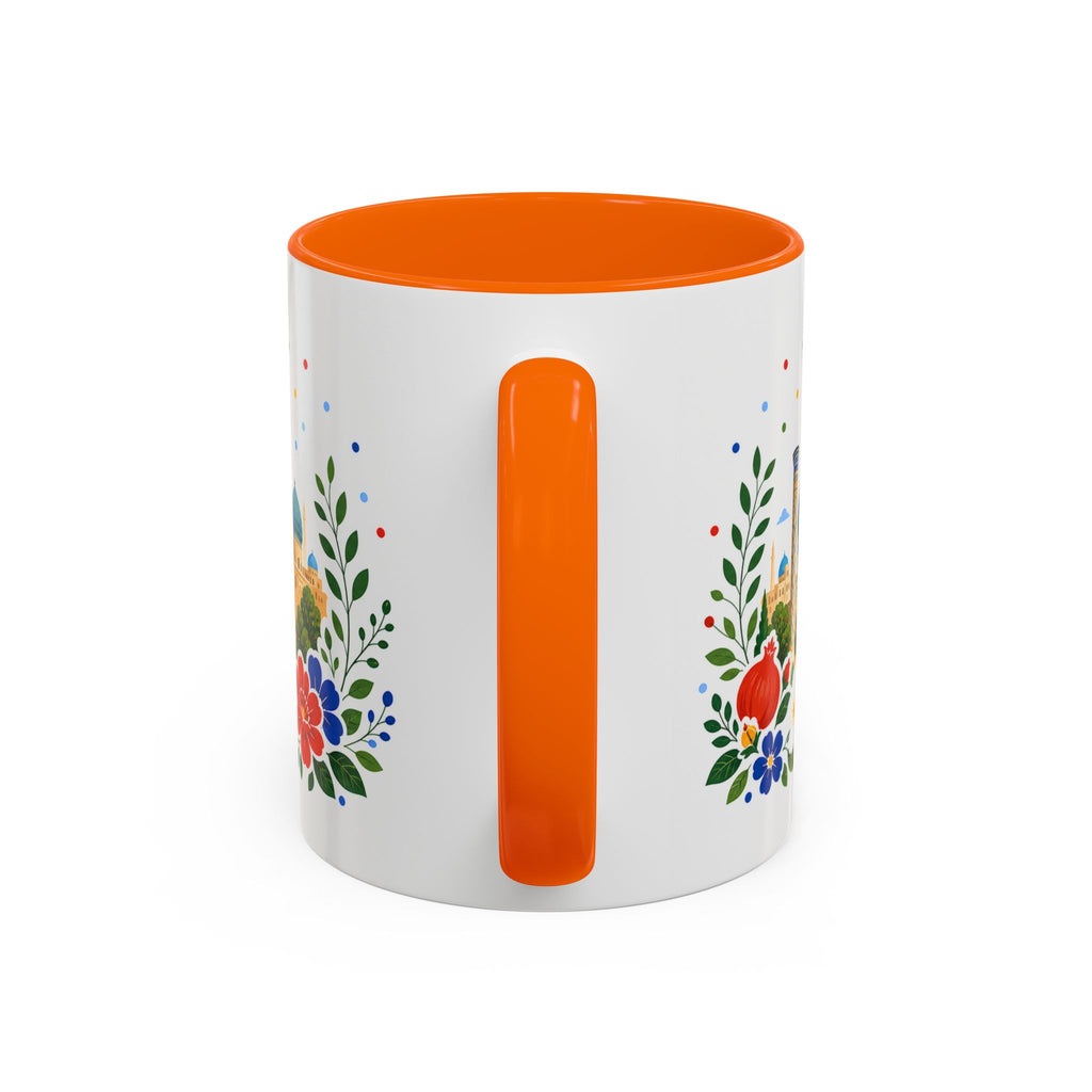 Uzbekistan Coffee Mug | Travel Souvenir Accent Mug | Place Gift Ceramic Cup 11oz 15oz
