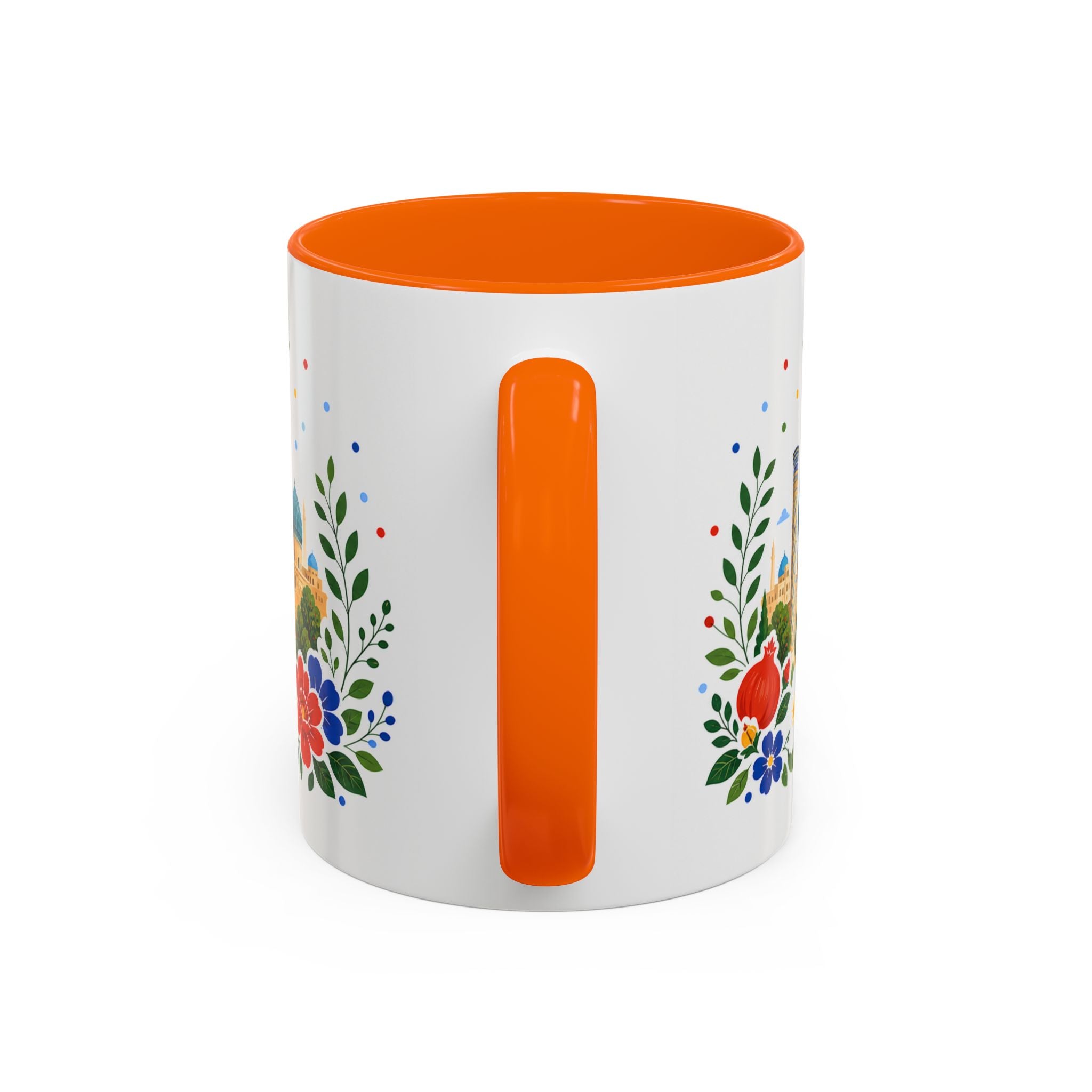 Uzbekistan Coffee Mug | Travel Souvenir Accent Mug | Place Gift Ceramic Cup 11oz 15oz