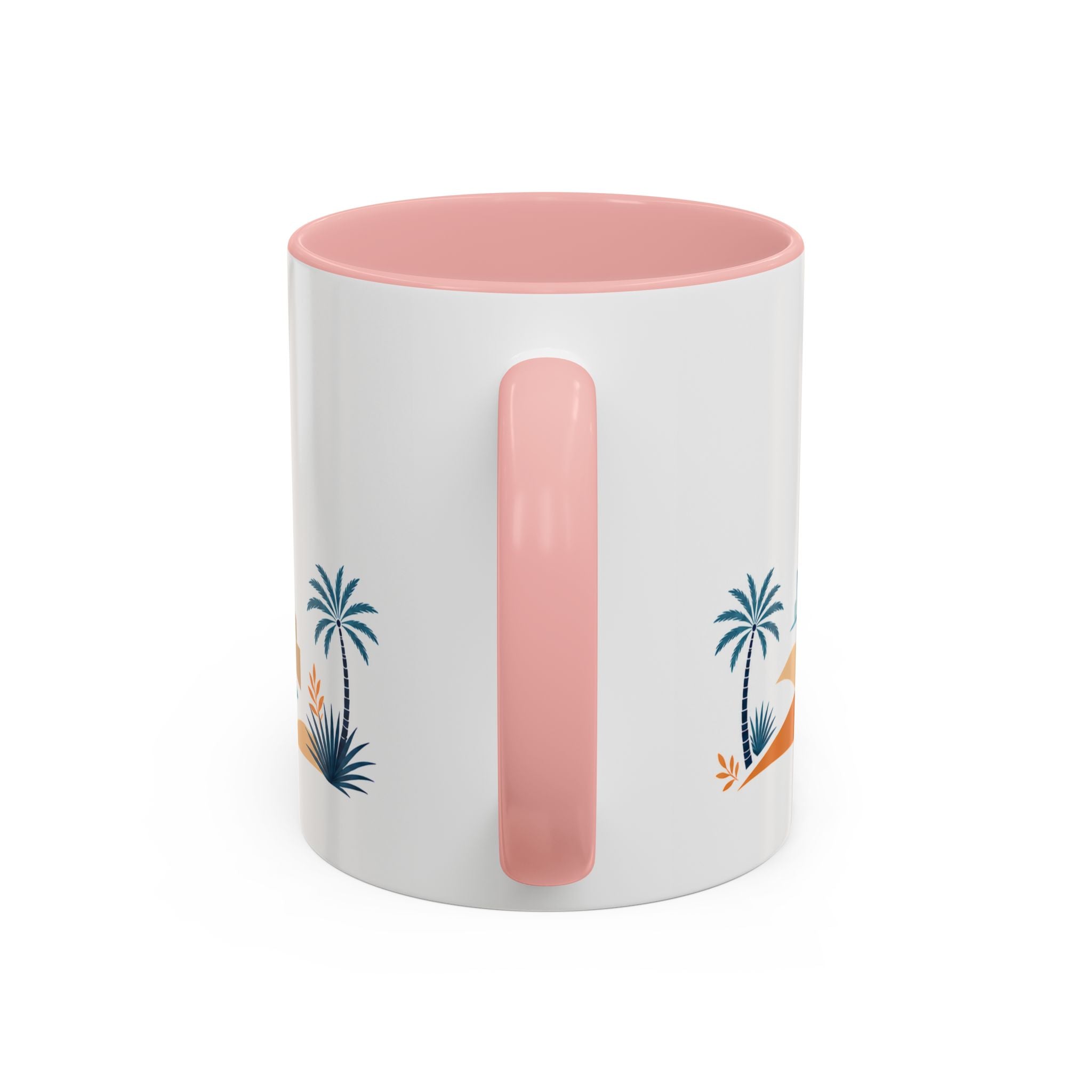 Doha Coffee Mug | Qatar Travel Souvenir | Porcelain Decal City Gift | 11oz 15oz Accent Mug