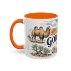 Gobi Desert Mug, Mongolia Travel Souvenir, Bucket List Gift, Accent Ceramic Coffee Mug 11oz 15oz