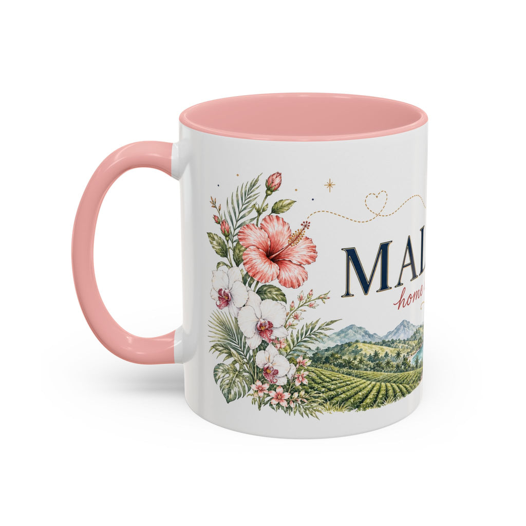 Malaysia Home Country Mug | Moving Away Gift | Long Distance Friendship | 11 oz 15 oz Accent Mug