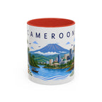 Cameroon Coffee Mug | Travel Souvenir Accent Mug | Place Gift Ceramic Cup 11oz 15oz
