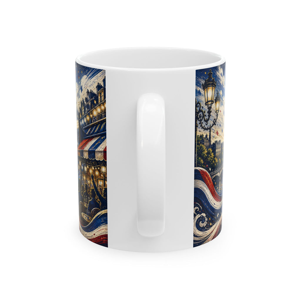 France Soccer Spirit Coffee Mug | Soccer Fan Gift | Ceramic 11oz 15oz Match Day Cup