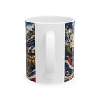 France Soccer Spirit Coffee Mug | Soccer Fan Gift | Ceramic 11oz 15oz Match Day Cup