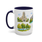 Tulsa Illustrated Travel Mug | City Souvenir Accent Coffee Mug | 11oz 15oz Ceramic Cup