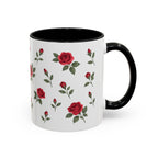 Oklahoma Oklahoma Rose Mug, State Flower Floral Coffee Cup, 11oz Botanical Gift