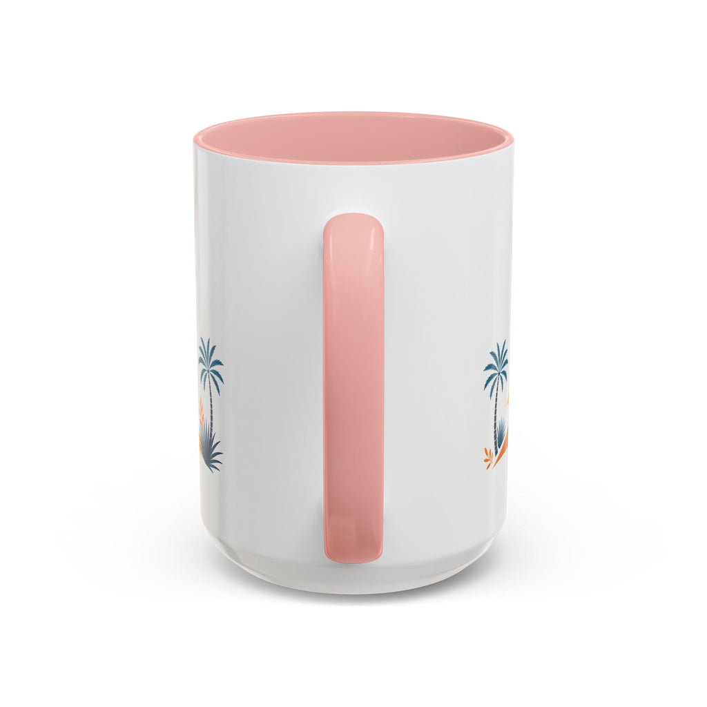Doha Coffee Mug | Qatar Travel Souvenir | Porcelain Decal City Gift | 11oz 15oz Accent Mug
