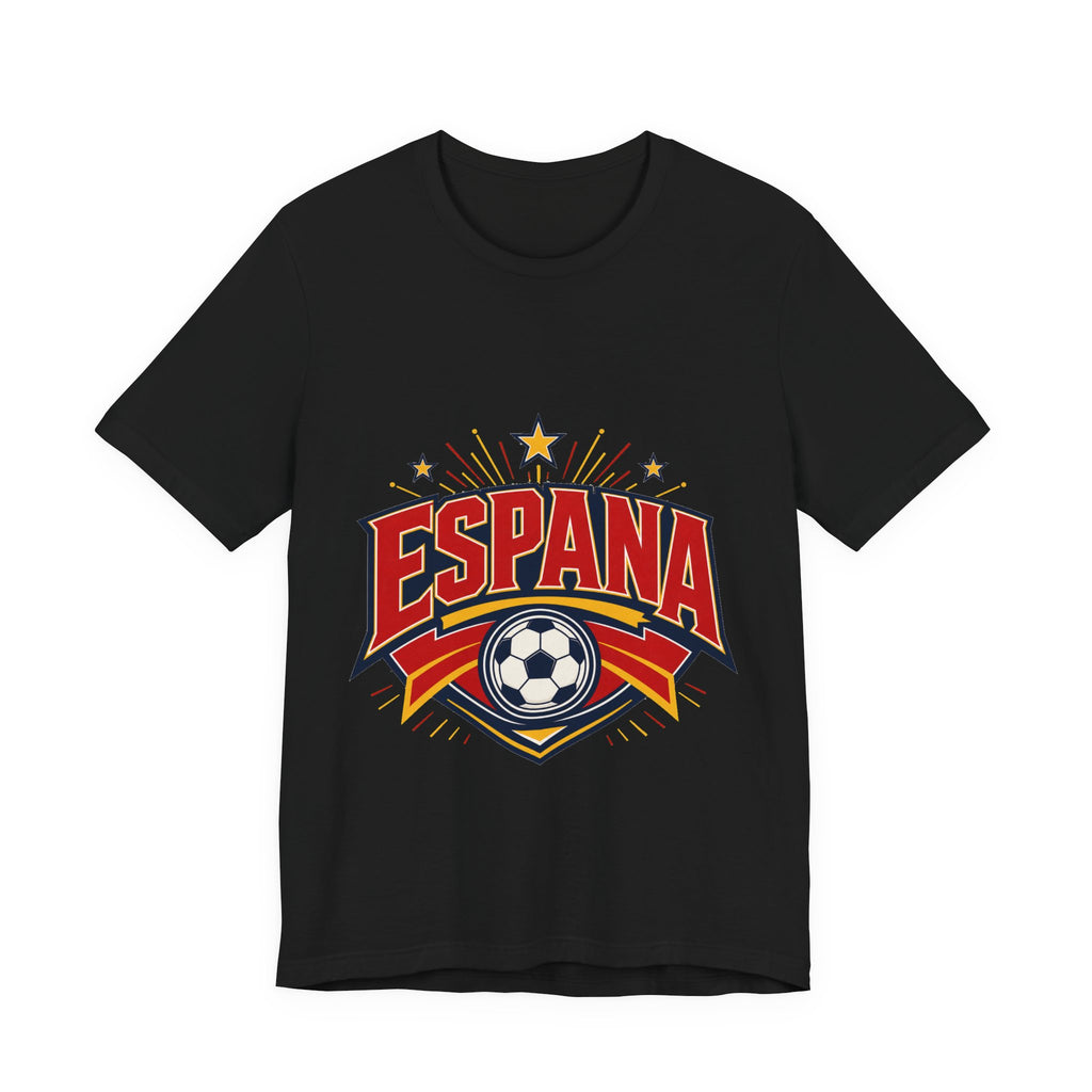 Spain Soccer Fan T-Shirt | Spain Fan Tee | Espana Soccer Supporter Shirt