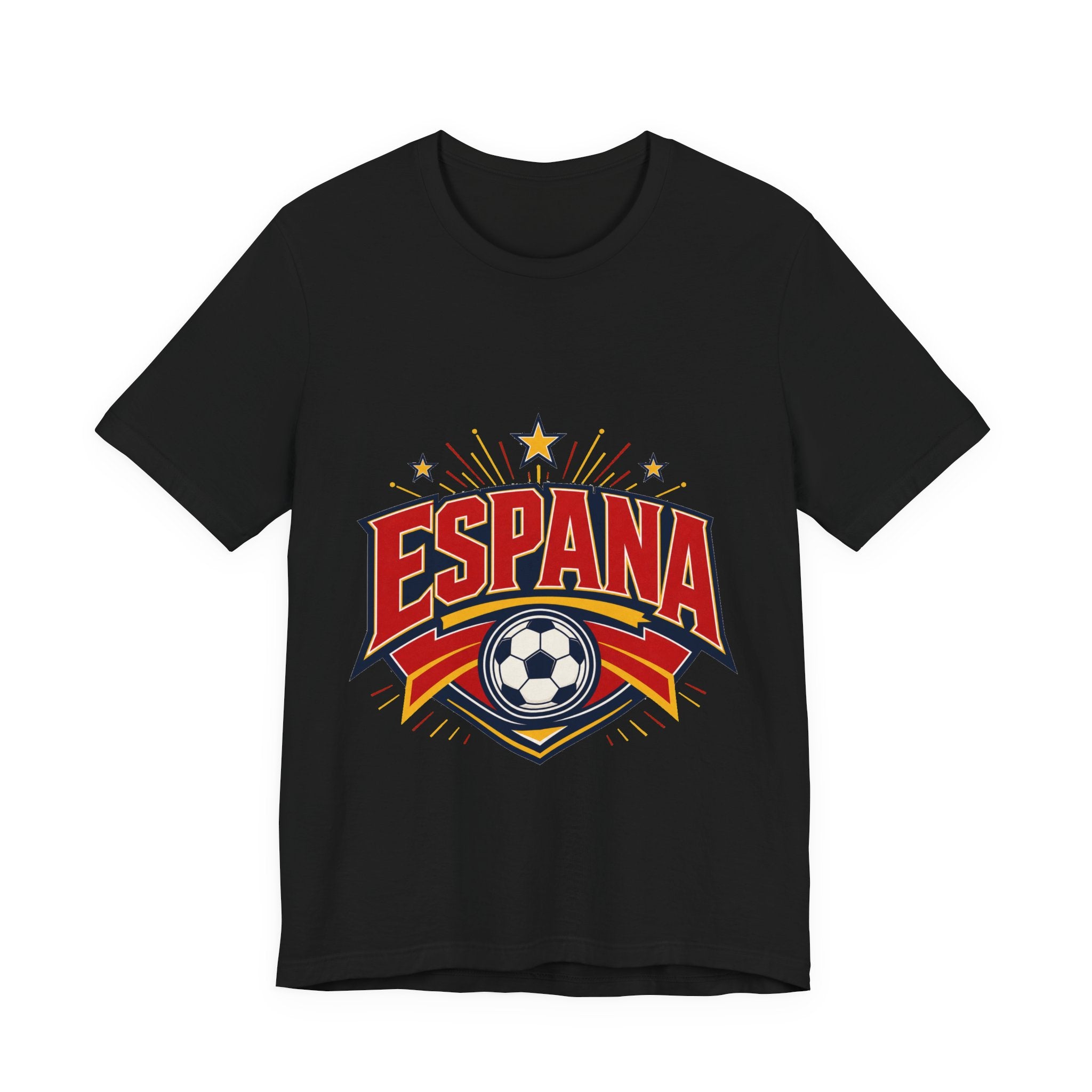Spain Soccer Fan T-Shirt | Spain Fan Tee | Espana Soccer Supporter Shirt
