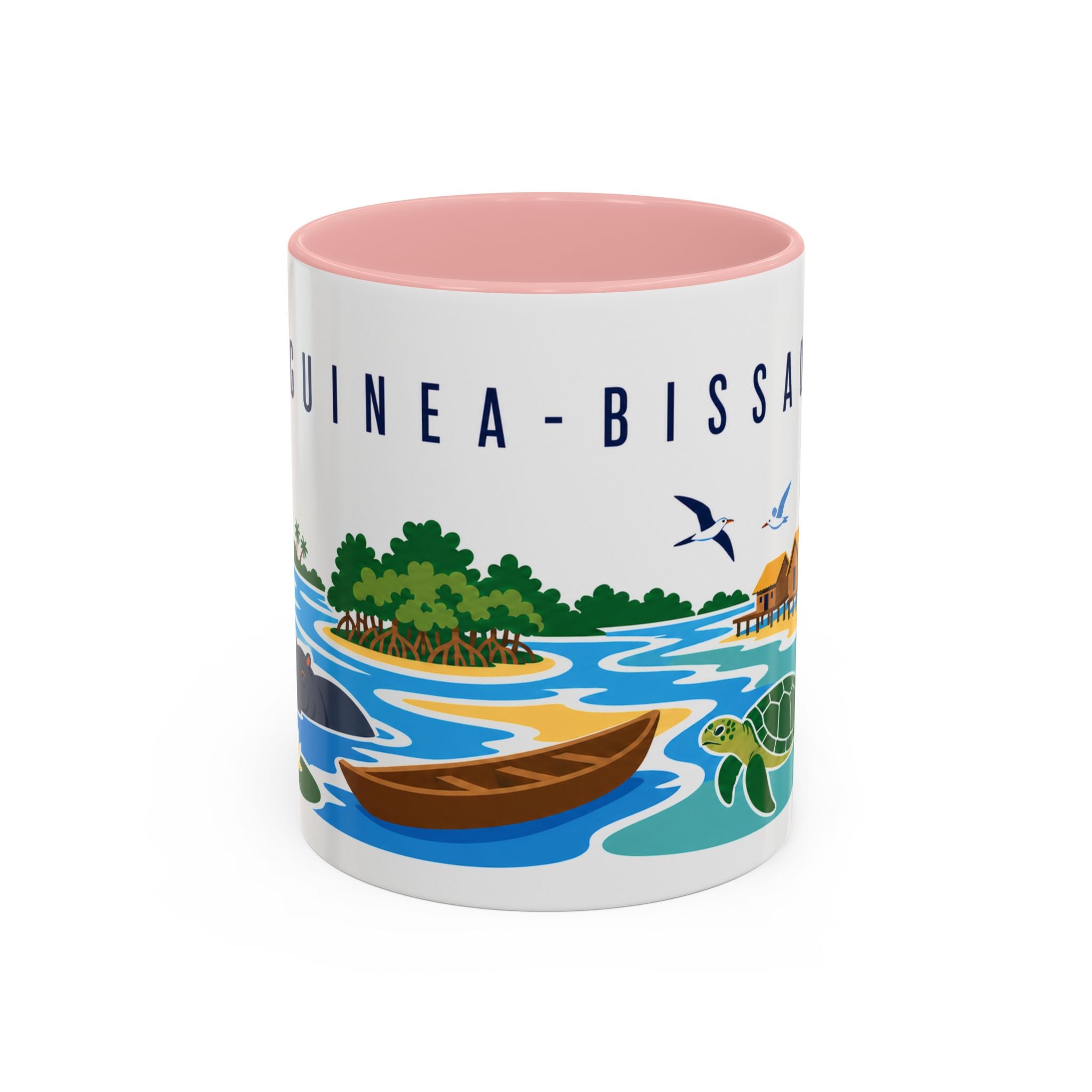 Guinea-Bissau Coffee Mug | Travel Souvenir Accent Mug | Country Gift Ceramic Cup 11oz 15oz