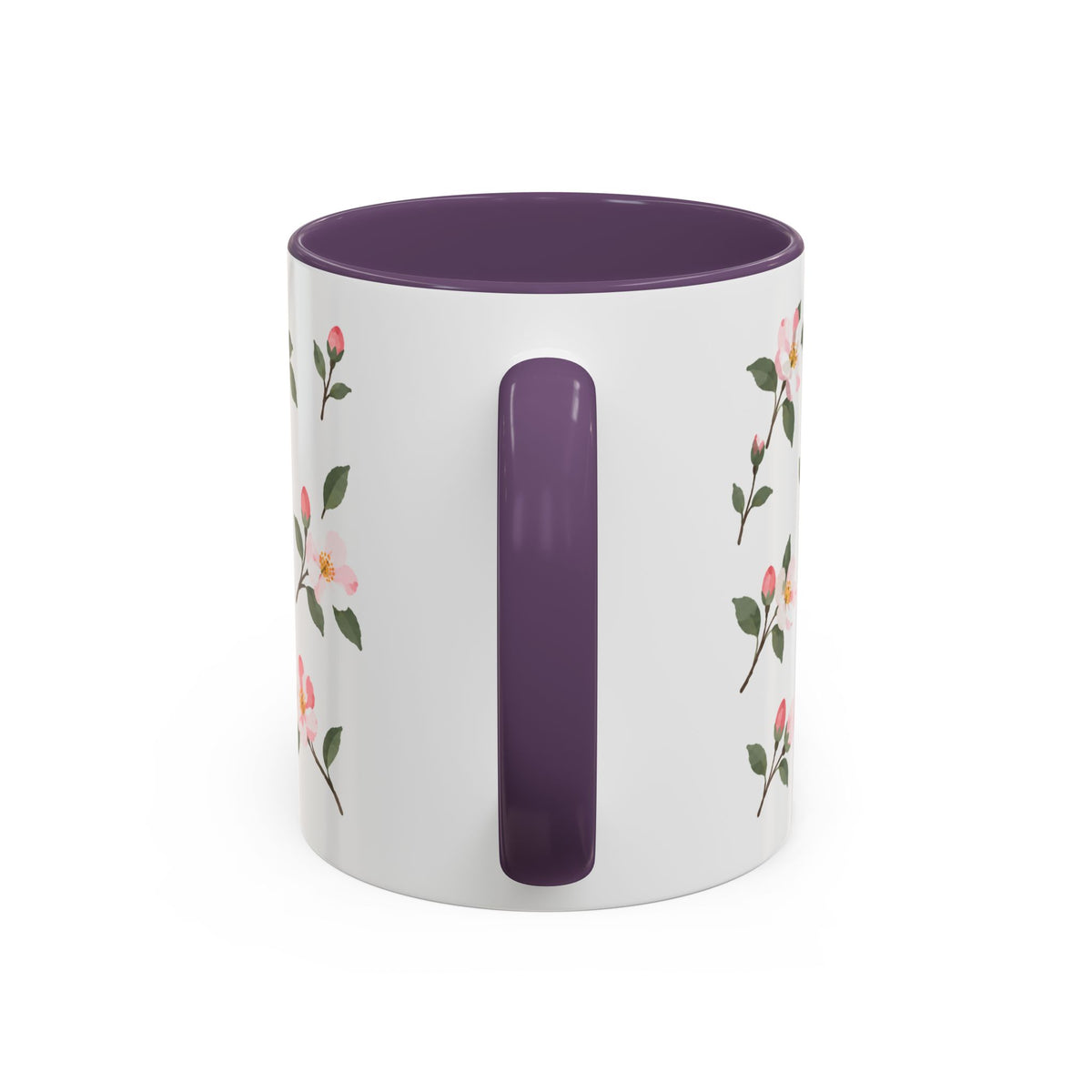 Arkansas Apple Blossom Mug, State Flower Floral Coffee Cup, 11oz Botanical Gift