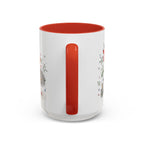 Guangzhou Coffee Mug | China Souvenir Travel Gift | Accent Color Ceramic 11oz 15oz